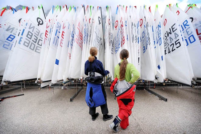 XXXI Garda Optimist Meeting, Riva del Garda © Giovanni De Sandre/ Fraglia Vela Riva http://www.fragliavelariva.it